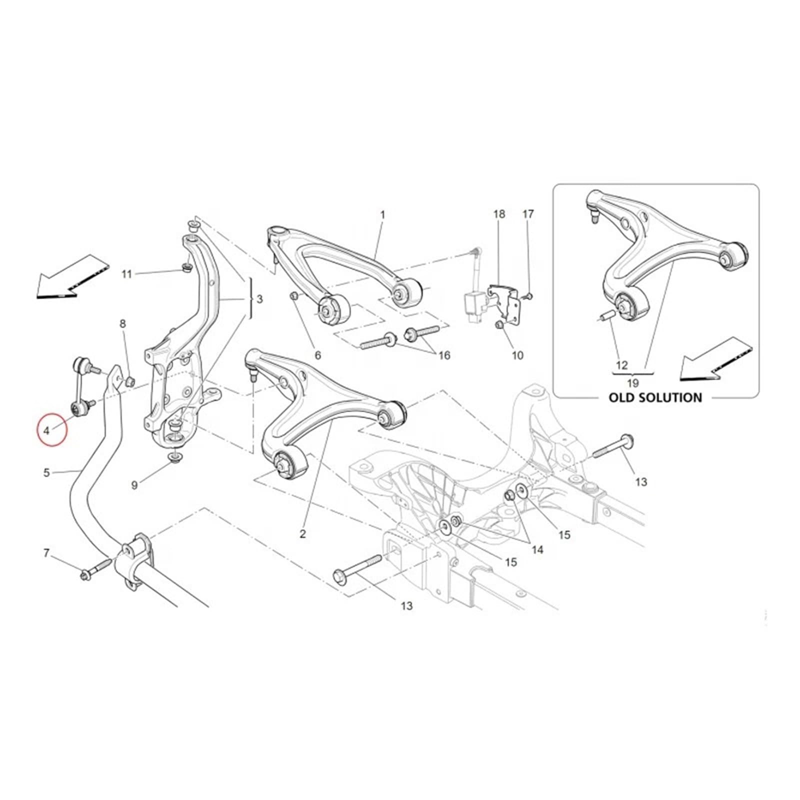 Ściągacz przegubu kulowego Pasuje do Maserati Ghibli Quattroporte akcesoria samochodowe drążek kulowy OEM 670005003 670005004(670005003)