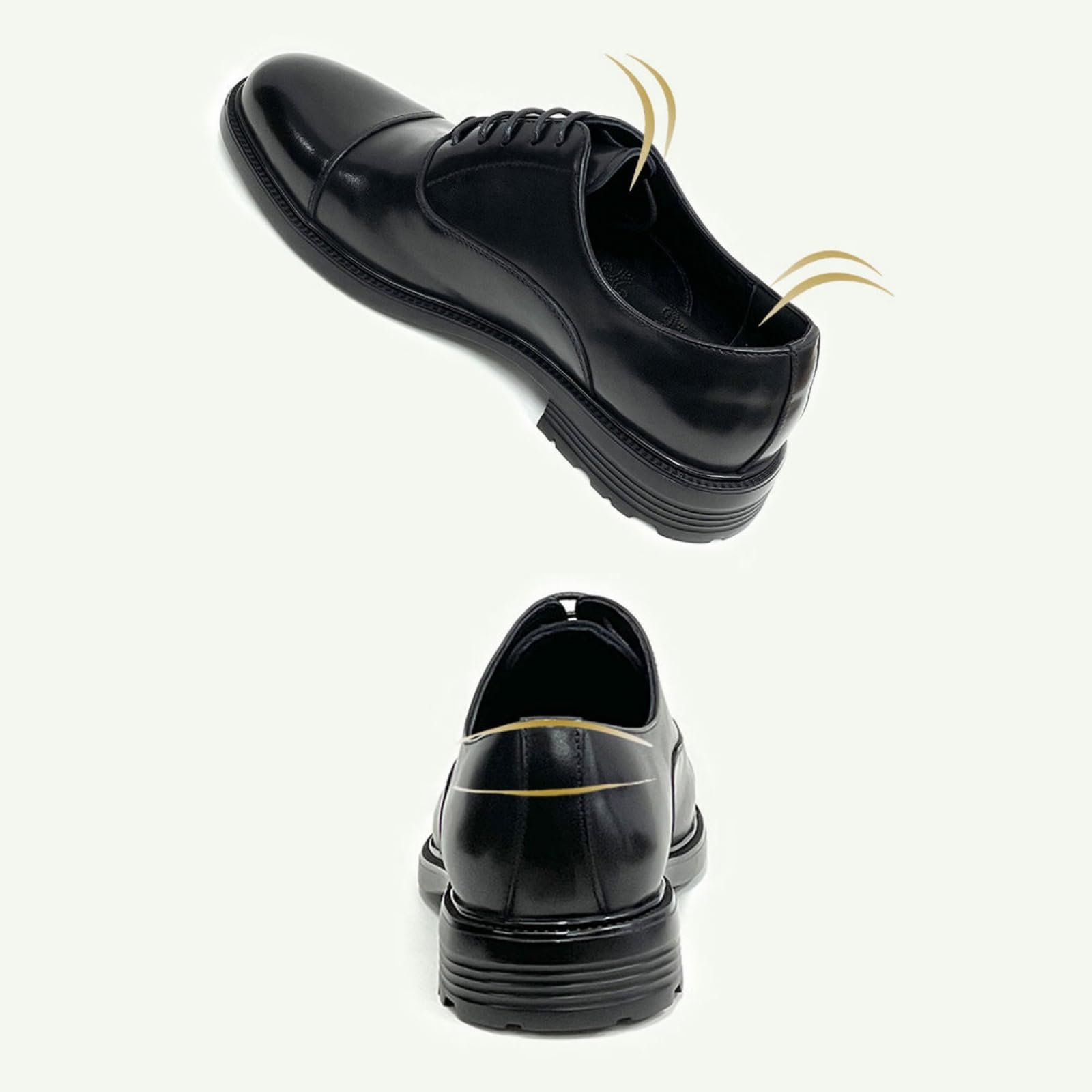 Scarpe Stringate in Pelle da Uomo Scarpe Classiche da Ufficio da Lavoro da Cerimonia E da Cerimonia Formale