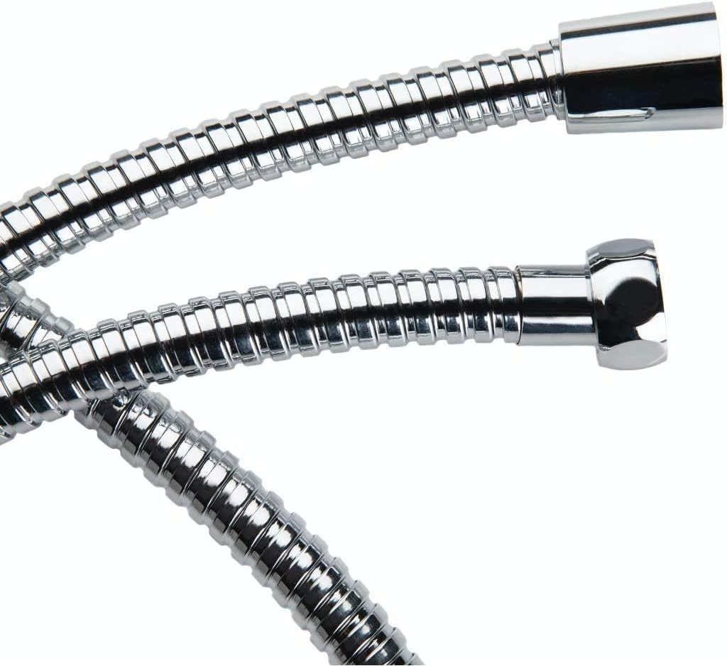 MKB Stainless Steel Shower Hose Anti-Kink & Anti-Explosion Shower Hose for Hand Held Shower Heads Lightweight and Flexible (2 Meter) - Image 2