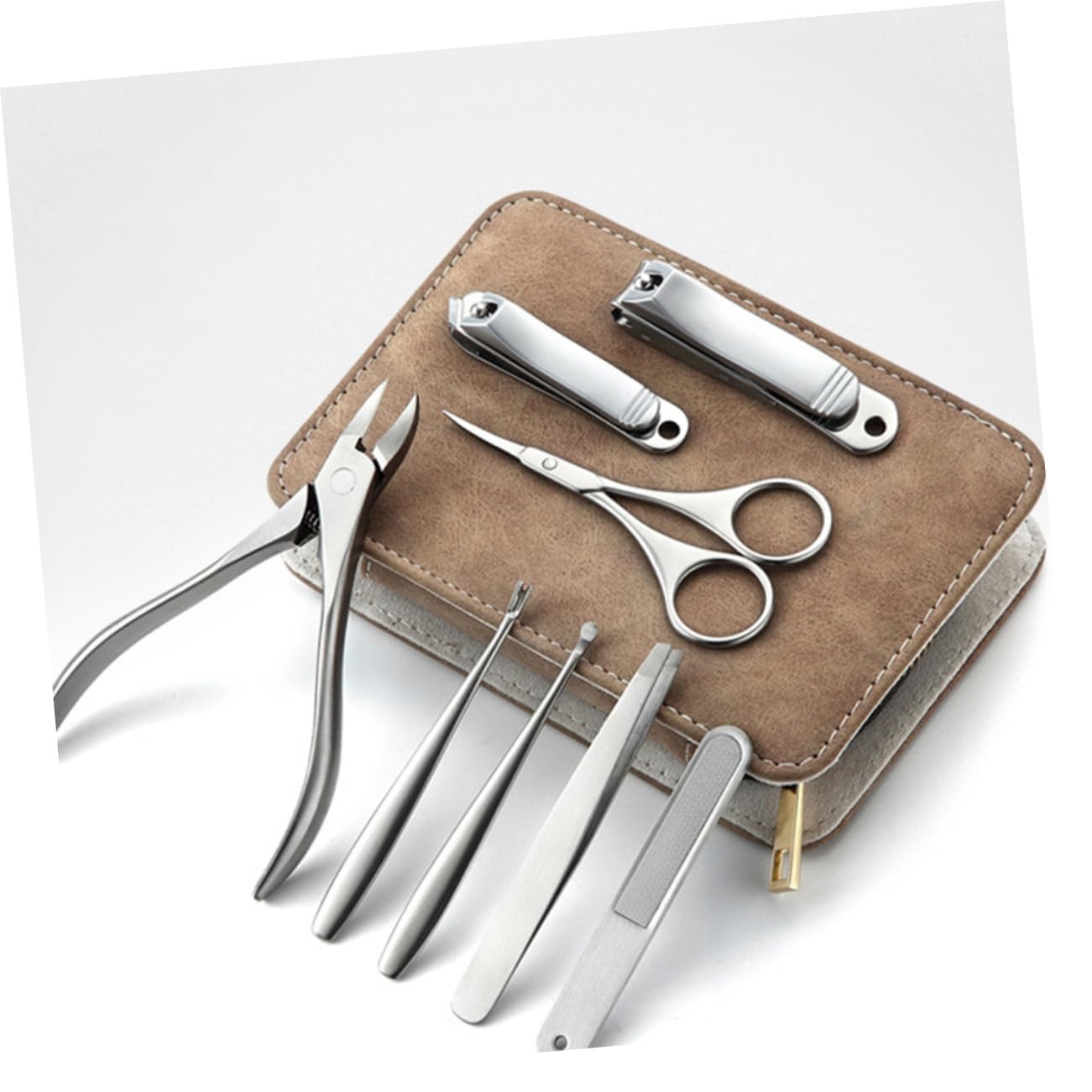 DECHOUS Coupe-ongles Outils de Manucure Professionnels avec Ciseaux à Ongles et Kit de Soin pour Mains