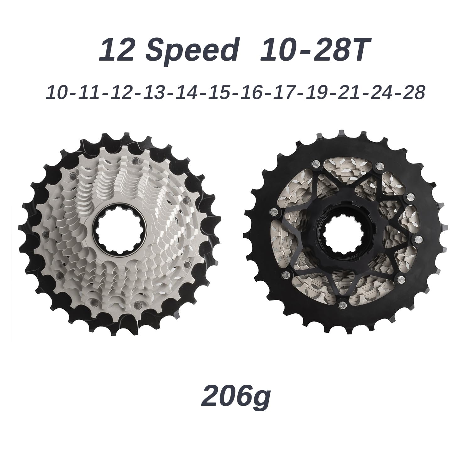 Amazon.com : DJC Road Bike Cassette Freewheel XD/XDR Ultralight 12