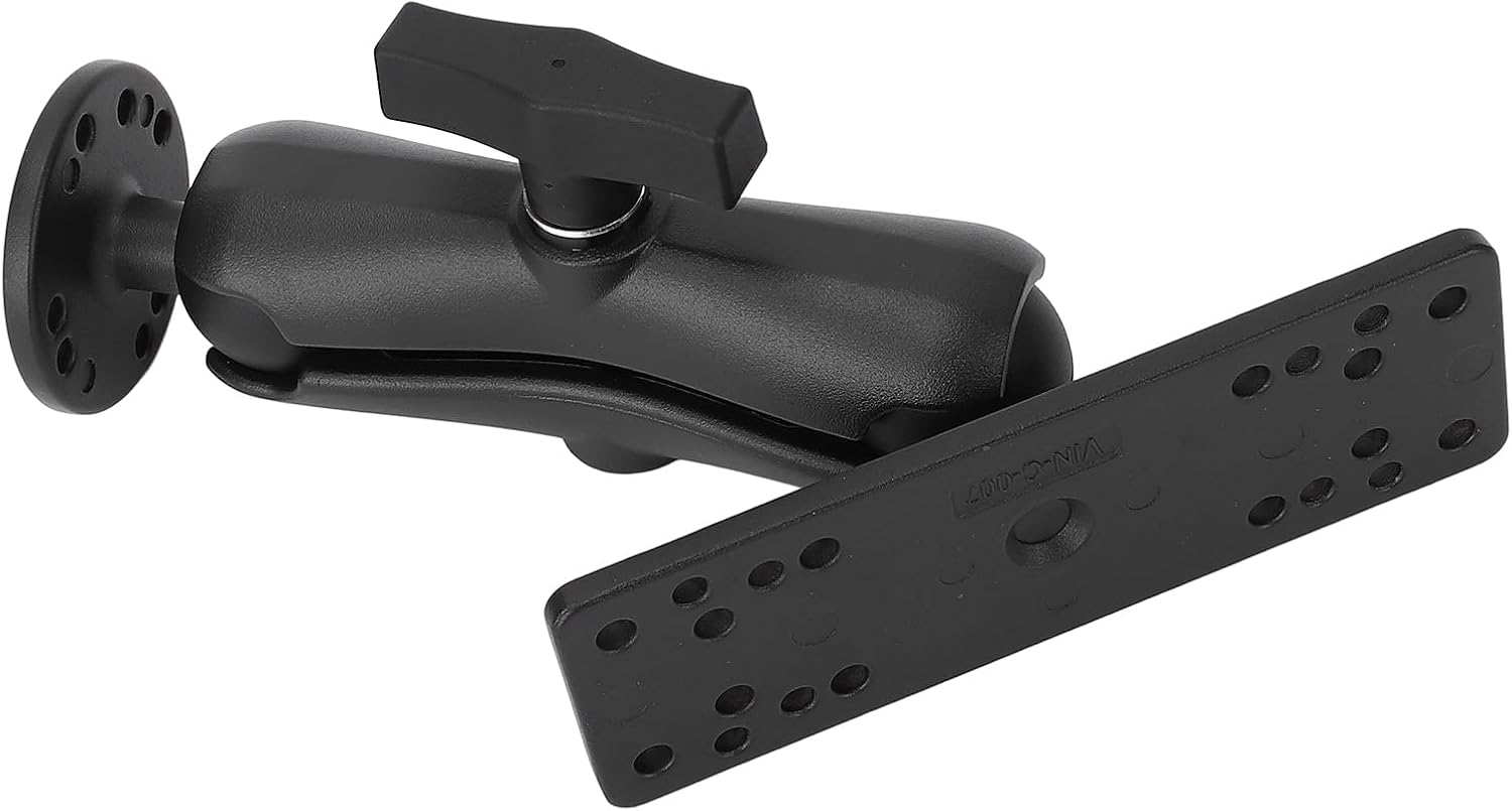 15cm Short Arm Fish Finder Mount Aluminum Alloy Fish Finder Holder for Marine Boat Kayak for GPSMAP 722 for Lowrance HDS Carbon 7