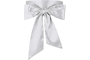Women's Satin Waist Belt for Special Occasions