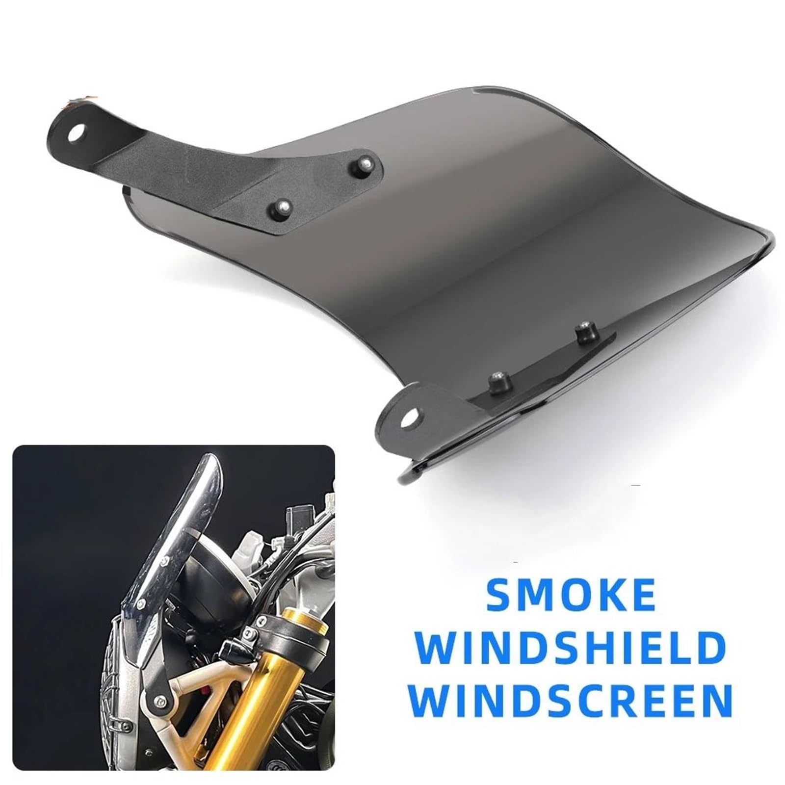 CUPOLINO VISIERA Parabrezza per moto adatto per Speed 400 Scrambler 400X Scrambler400X 2024-2025 Deflettore antivento Spoiler Airflow DEFLETTORI ARIA