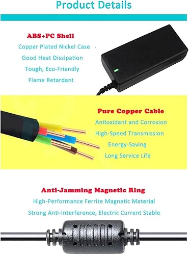Miniatura 4 de Cargador adaptador de CA de 45 W para Dell Inspiron 13-7000 15-5000 15-3000 5100 Series 5559 5558 5755 5758 3552 5378 7378 5570 LA45NM140 HA45NM140