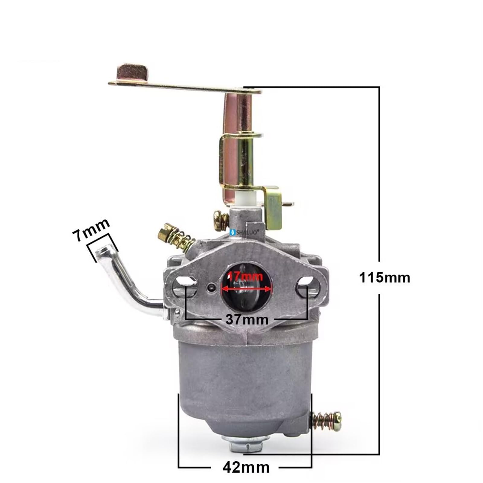 Gruppo carburatore 154F 156F for generatore a Benzina a 4 Tempi, Parti di avviamento, Materiale in Zinco, 1 kW, 1,5 kW, 2,6 CV, ET1500, LT1800