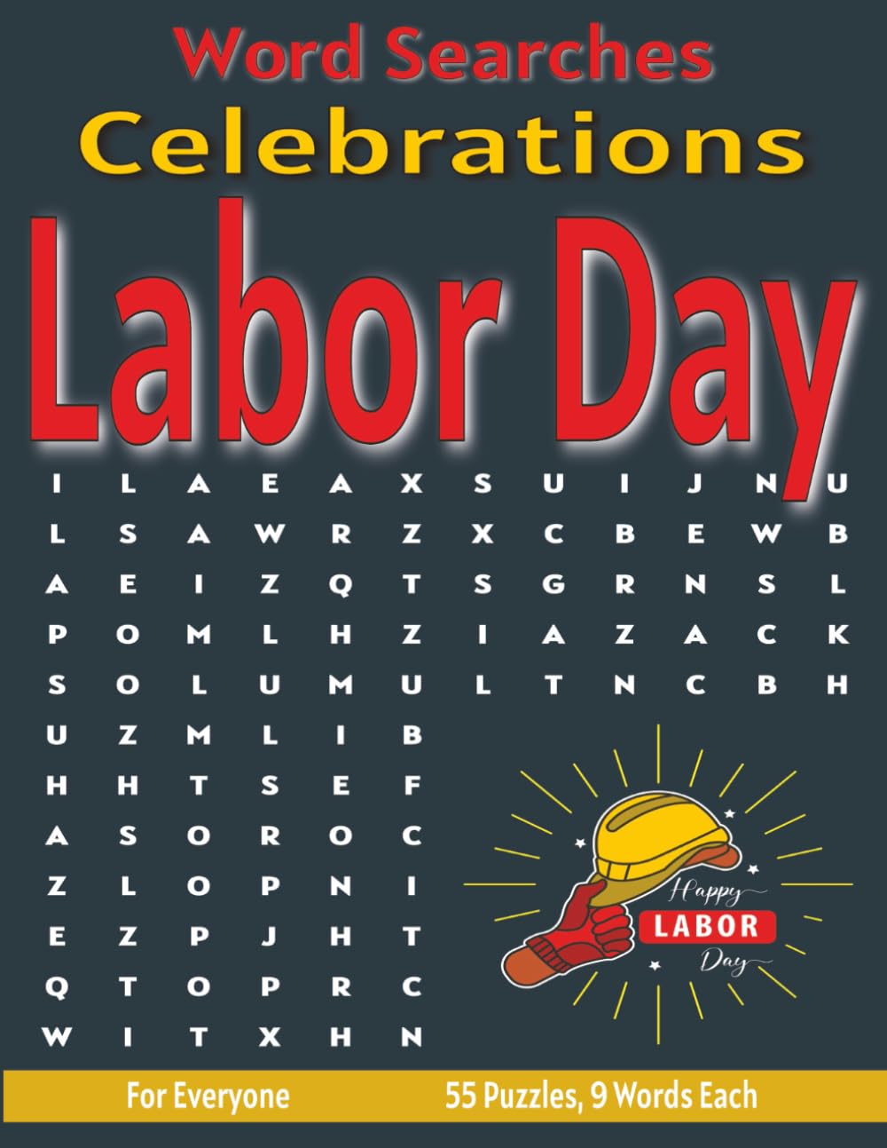 Labor Day - Word Search Puzzles: Screen-Free Puzzles for Mental Fitness, Relaxation and Fun (Word Search Celebrations)