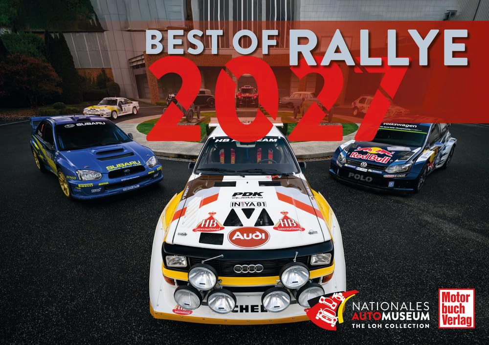 Best of Rallye 2027: Der Kalender des Nationalen Automuseums The Loh Collection