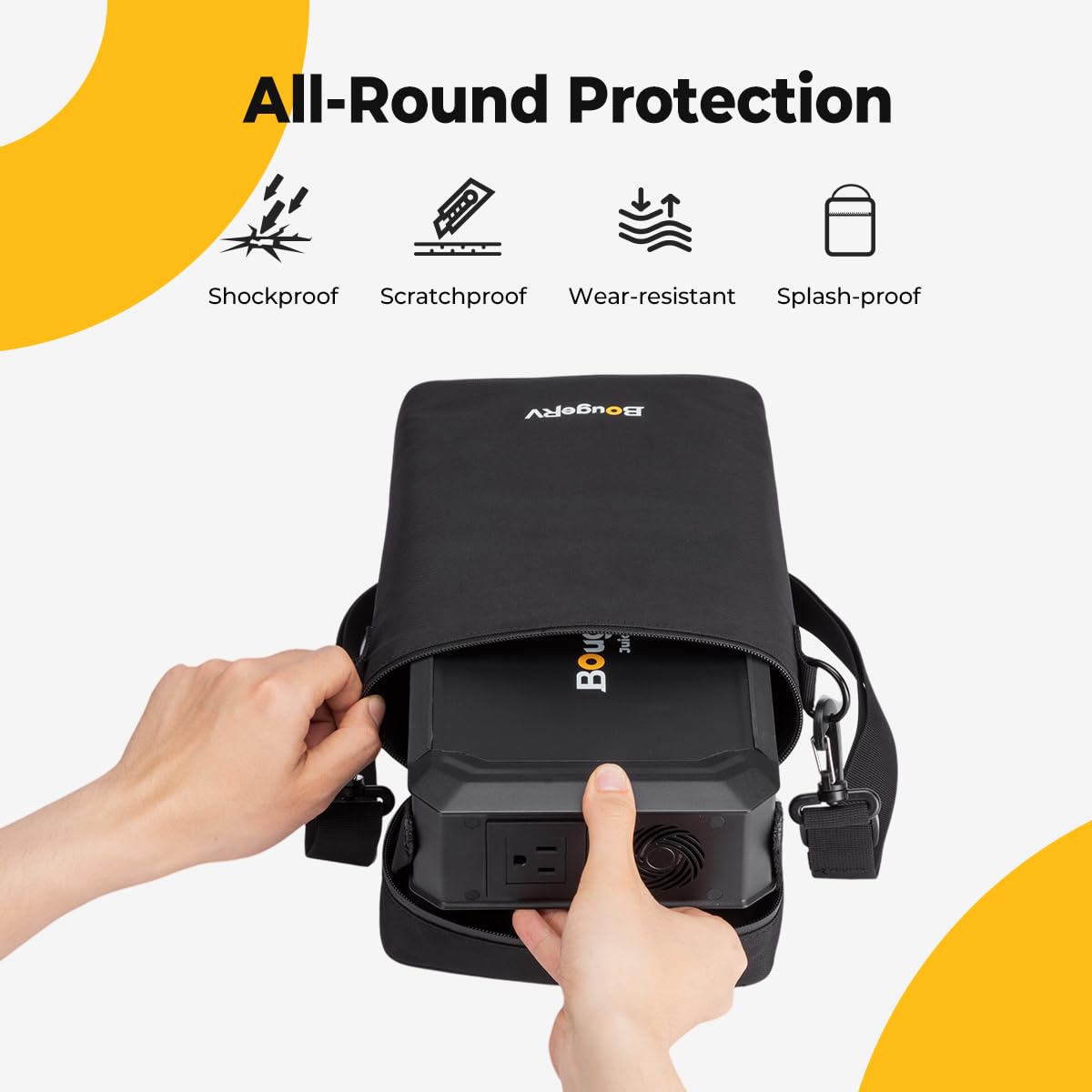 BougeRV Travel Carrying Bag Compatible JuiceGo 240