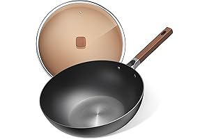 Carbon Steel Wok with Lid: The Perfect Balance of Tradition and Modernity...