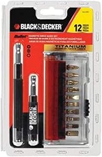 B4120M Drive Guide Sd Bit Carded-Bullet, 12-Piece