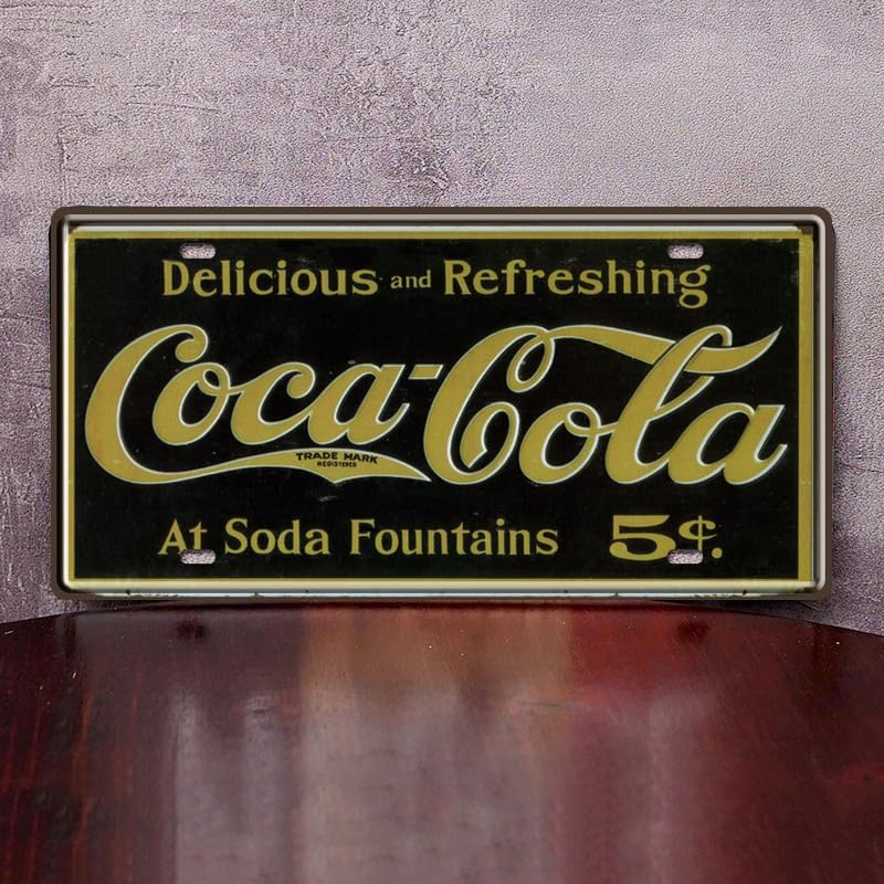 Letrero artístico de pared de metal retro, decoración rústica industrial vintage para bar, cocina, cafetería, listo para colgar, decoración única de