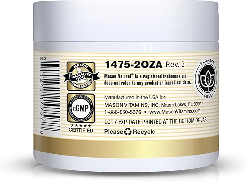 Miniatura 3 de Mason Natural Crema de colágeno prémium para la piel, hidratante facial y corporal antienvejecimiento, hidratación intensa y firmeza de la piel,