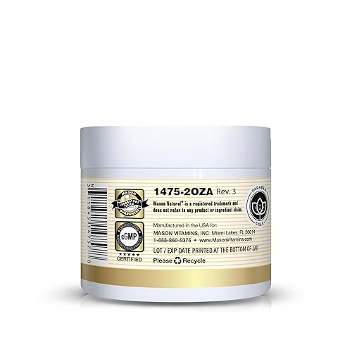 Miniatura 4 de Mason Natural Crema de colágeno prémium para la piel, hidratante facial y corporal antienvejecimiento, hidratación intensa y firmeza de la piel,