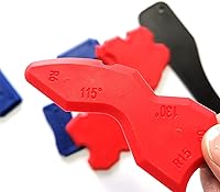 Vista 3 de Herramientas de acabado de sellador de silicona – Herramienta de esquina de junta de línea de perfil de calafateo alisado de silicona