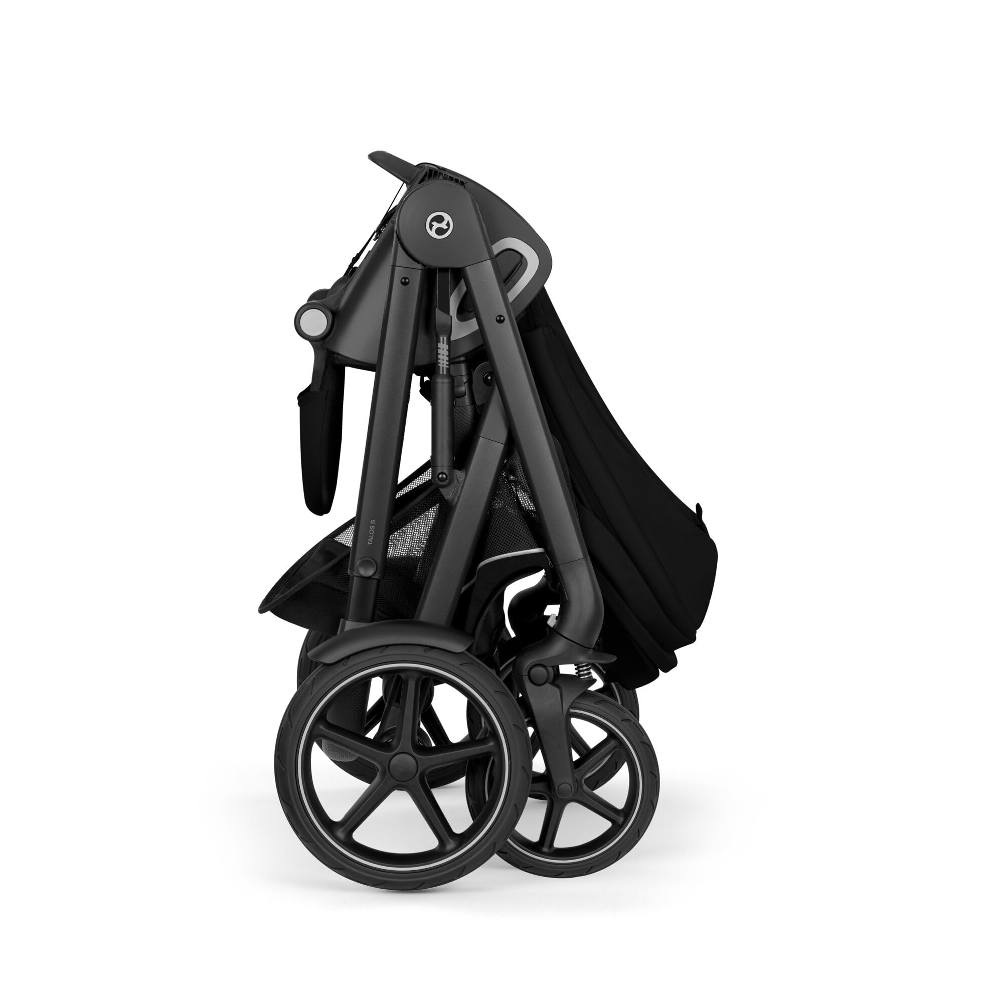 CYBEX Gold TALOS S LUX Passeggino, Dalla Nascita Fino a 22 kg (circa 4 anni), Con Sospensioni Fuoristrada, Maniglione Regolabile e Posizione Reclinabile Ergonomica, Moon Black