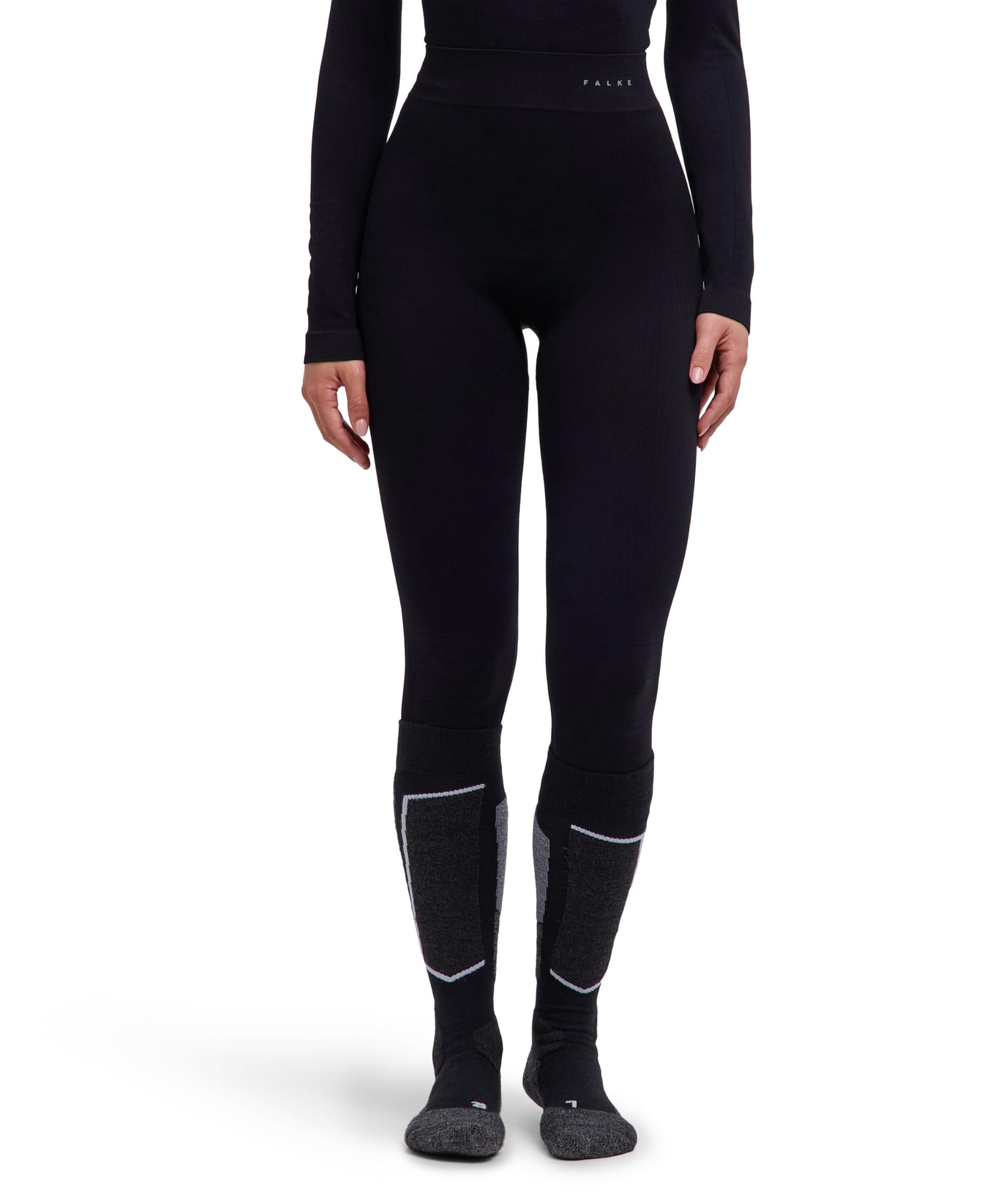 Falke Damen Maximum Warm 3/4 Funktionsunterhose kalte bis sehr kalte Temperaturen Funktionsunterwäsche schnelltrocknendes atmungsaktives nachhaltiges Funktionsmaterial 1 Stück