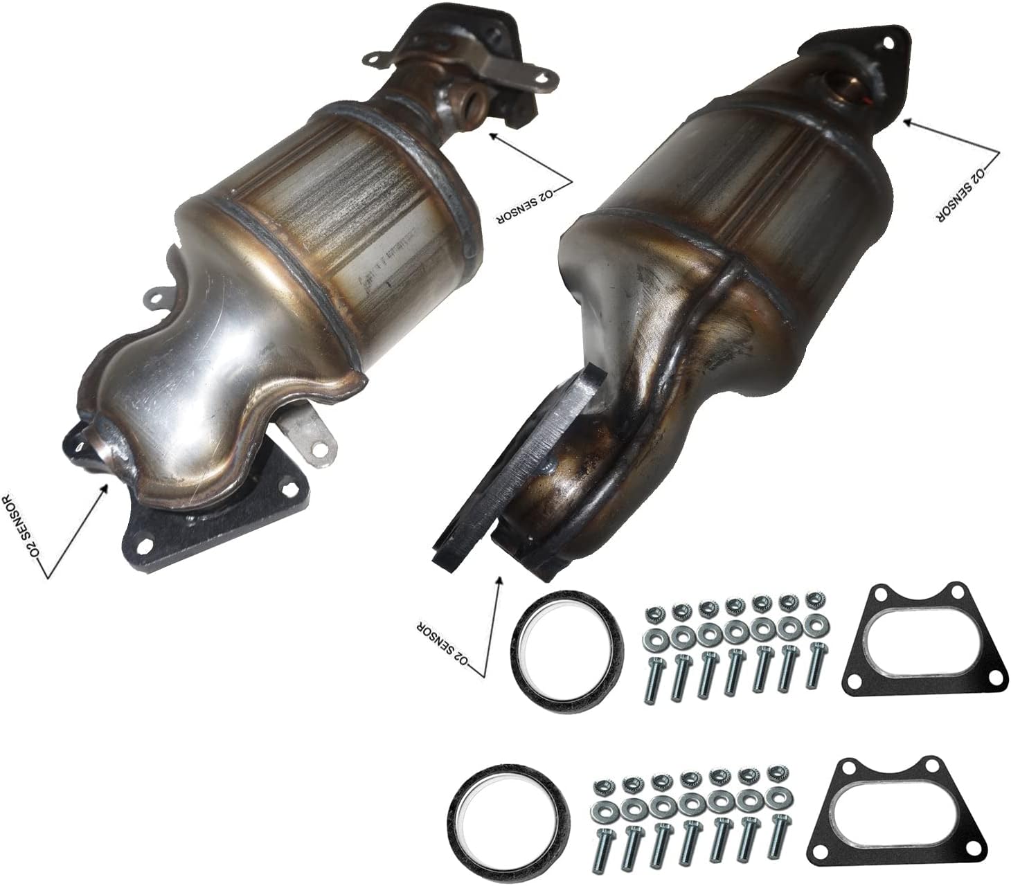EPA Compliant Catalytic Converter Replacement for Honda Ridgeline 2006-2008, 3.5L - Bank 1 & 2
