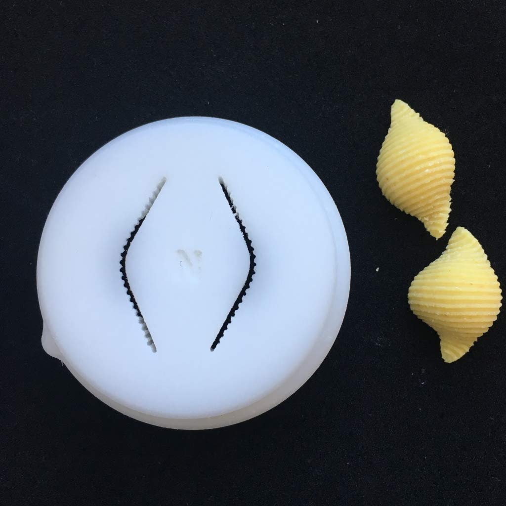 BNNConchigli Rigate - 38mm - ASCONR38 - Pasta Disc compatible with Philips Pasta Maker