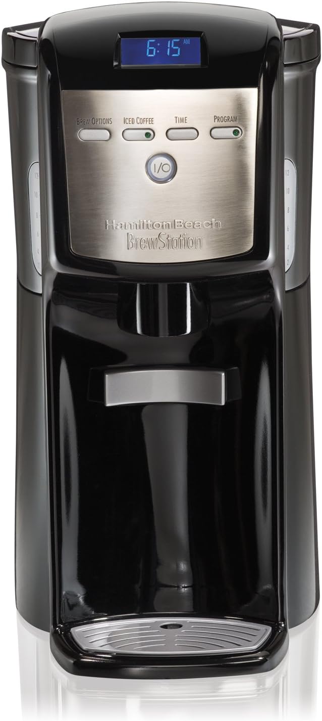 Hamilton Beach 12-Cup Coffee Maker, Programmable BrewStation Dispensing Coffee Machine (47701)