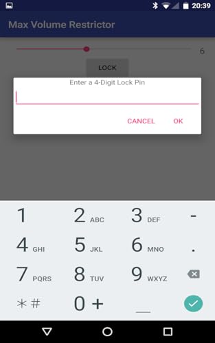 Max Volume Restrictor