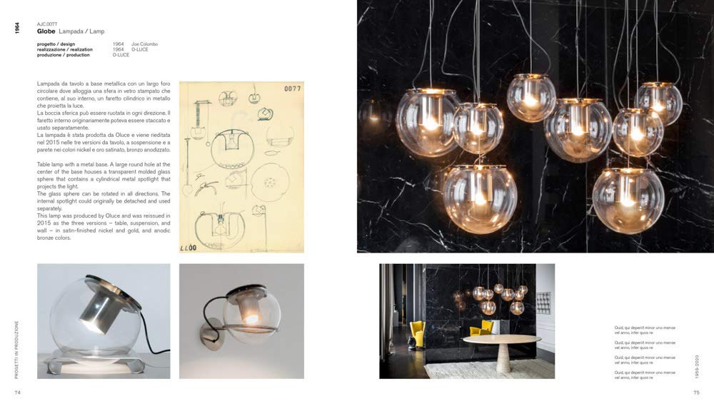 Joe Colombo. Designer. Catalogo ragionato 1962-2020. Ediz. italiana e inglese: Designer 1962-2020 / Catalogo Ragionato 1962-2020 / Catalogue Raisonne 1962-2020