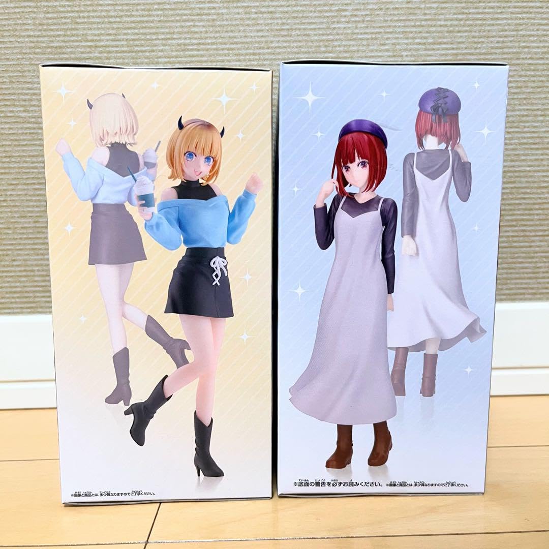 Amazon.co.jp: 2個セット 推しの子 私服デートフィギュア MEMちょ 有馬 