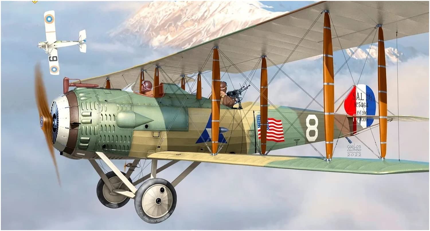 Amazon | KPモデル 1/72 アメリカ陸軍航空部 サルムソン Sal.2A2
