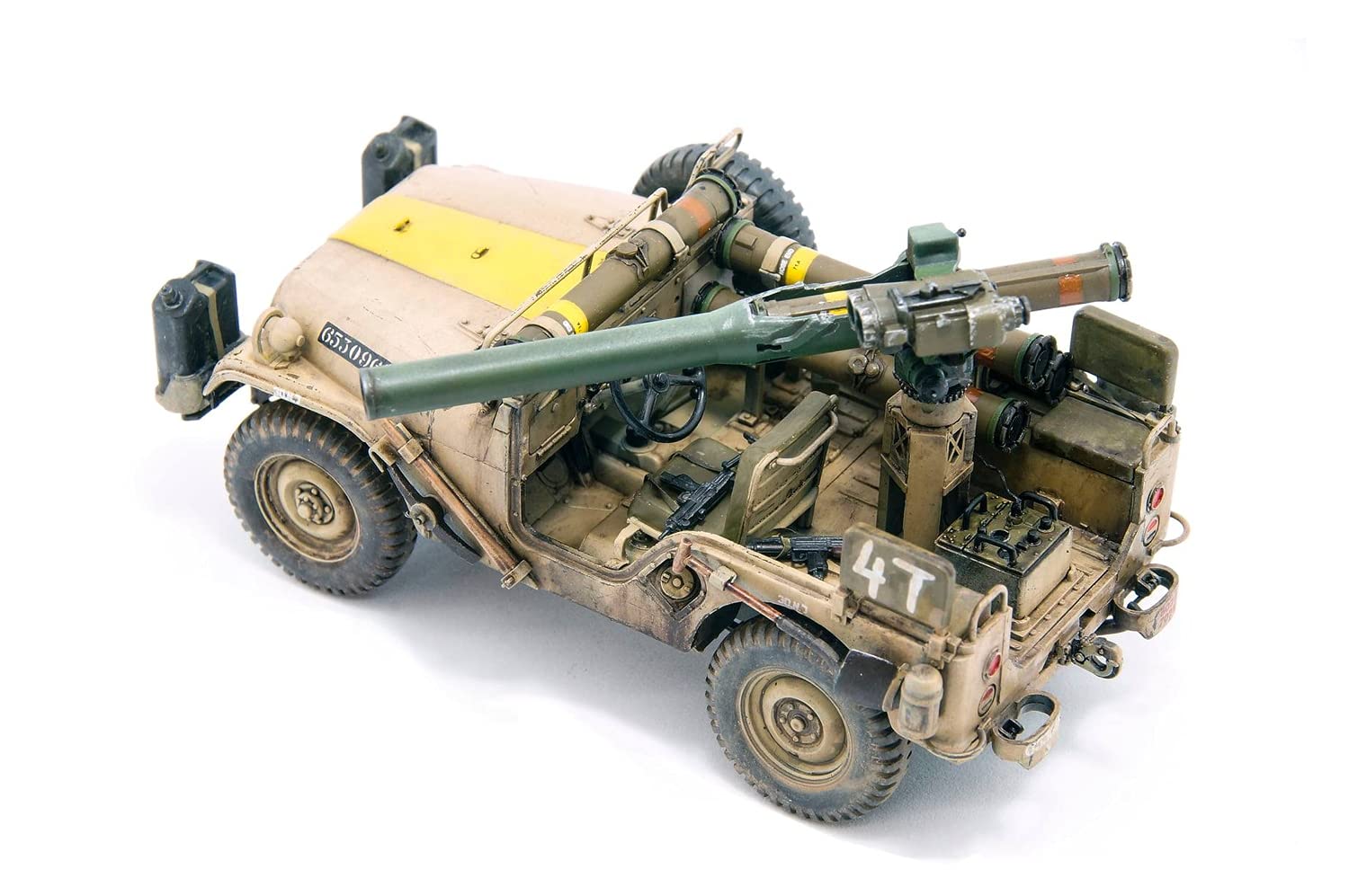 AFV - Maqueta vehículo IDF 1/4 TON 4x4 M38A1/CJ5 "Orev". Escala 1/35.(AFV35S97)