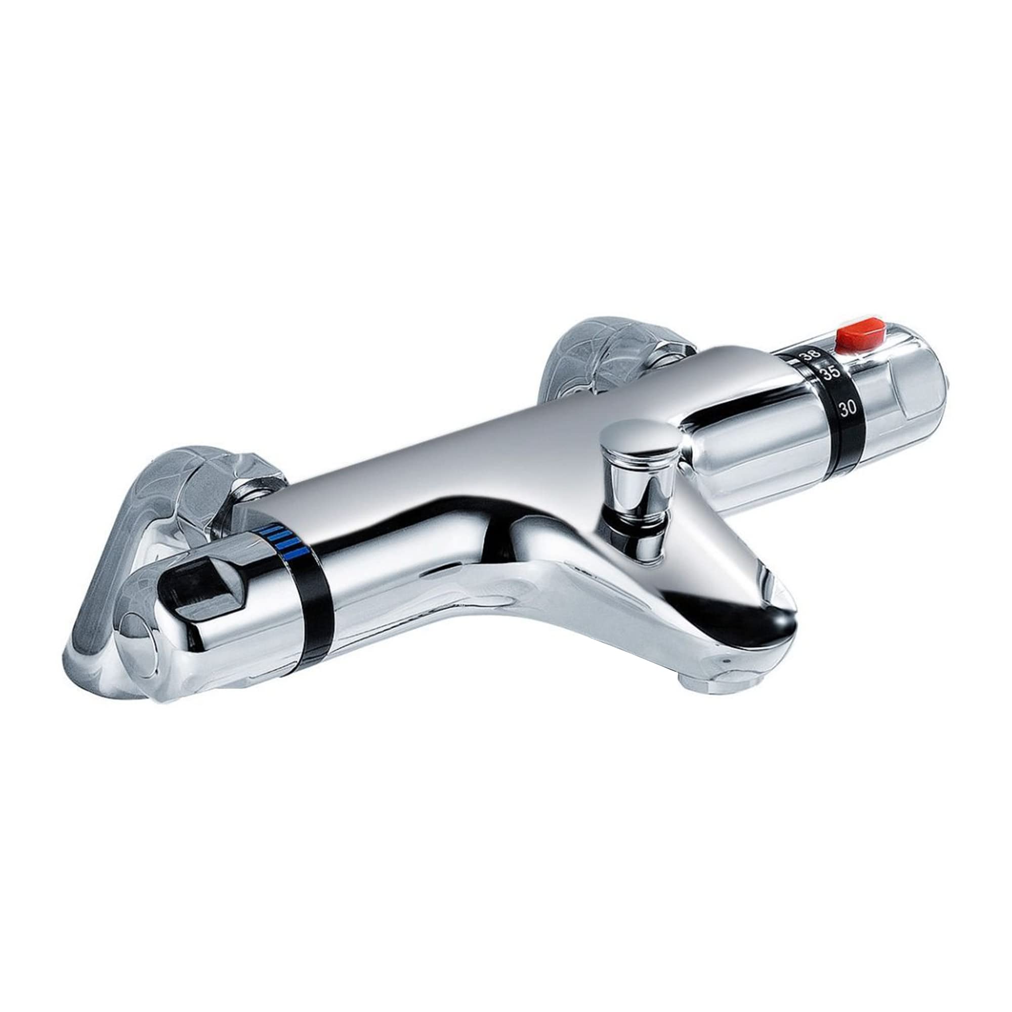 Cassellie BTMV01 Chrome Thermostatic Bath Shower Mixer Tap