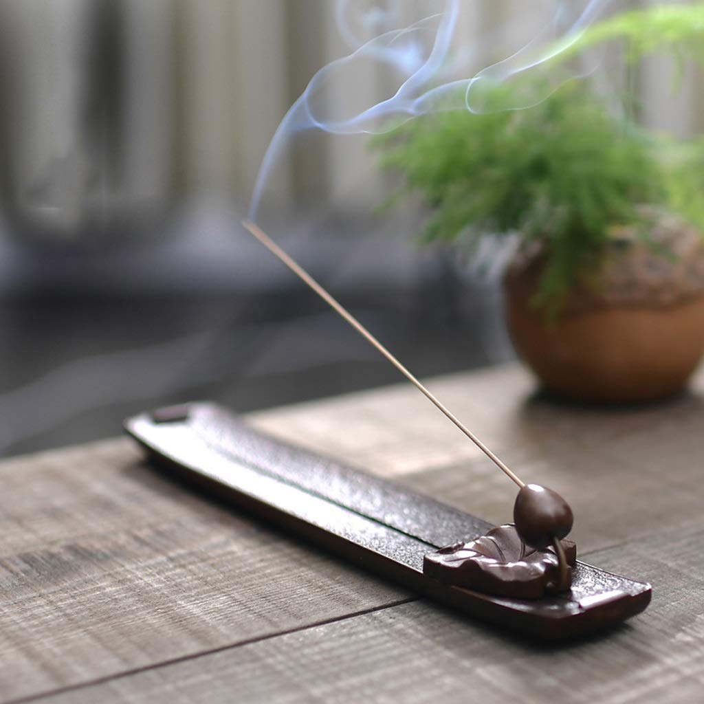 2 Portaincenso In Rame Con Forma Di Topolino – Mini Statuine Antiche Per Decorazione Tavolo – Supporto Per Incenso Da Meditazione E Yoga - 5
