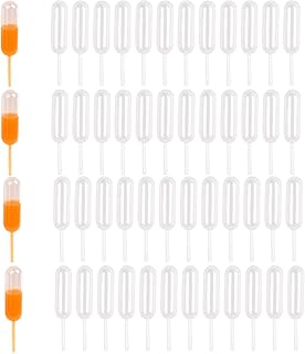 4ml Cupcake Pipettes, 100Pcs Small Pipettes Cupcake Infuser Tubes Infusers for Strawberries Shot Tubes for Liquor Cupcake Injector Tube Shots for Alcohol Infused Strawberries Tubes Mini Pipettes