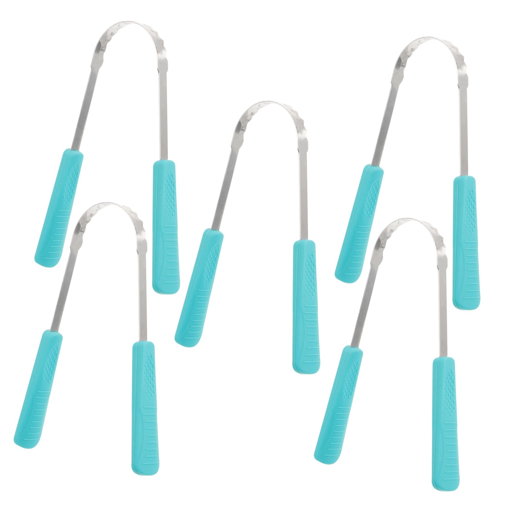 Beavorty 15 Pz raschietto per lingua portatile scraper fornitura di denti detergente per metalli strumenti per la pulizia della lingua strumento per la pulizia della lingua Palmare attrezzo