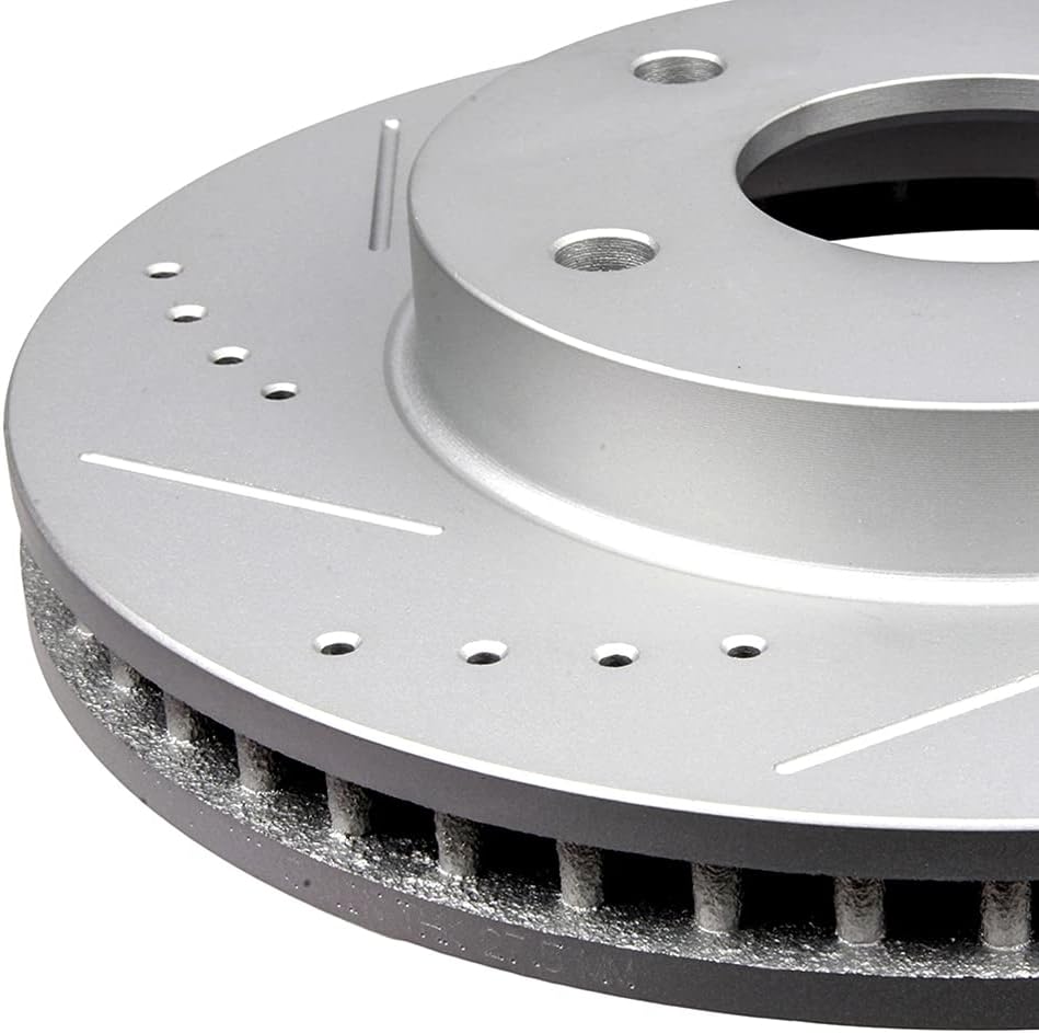 ECCPP 55047 2pcs Front Vented Disc Brake Rotors Fit For Chevrolet For Blazer 1998-2005,For Chevrolet For S10 1998-2004,For GMC For Jimmy 1998-2005,For GMC For Sonoma 1998-2004