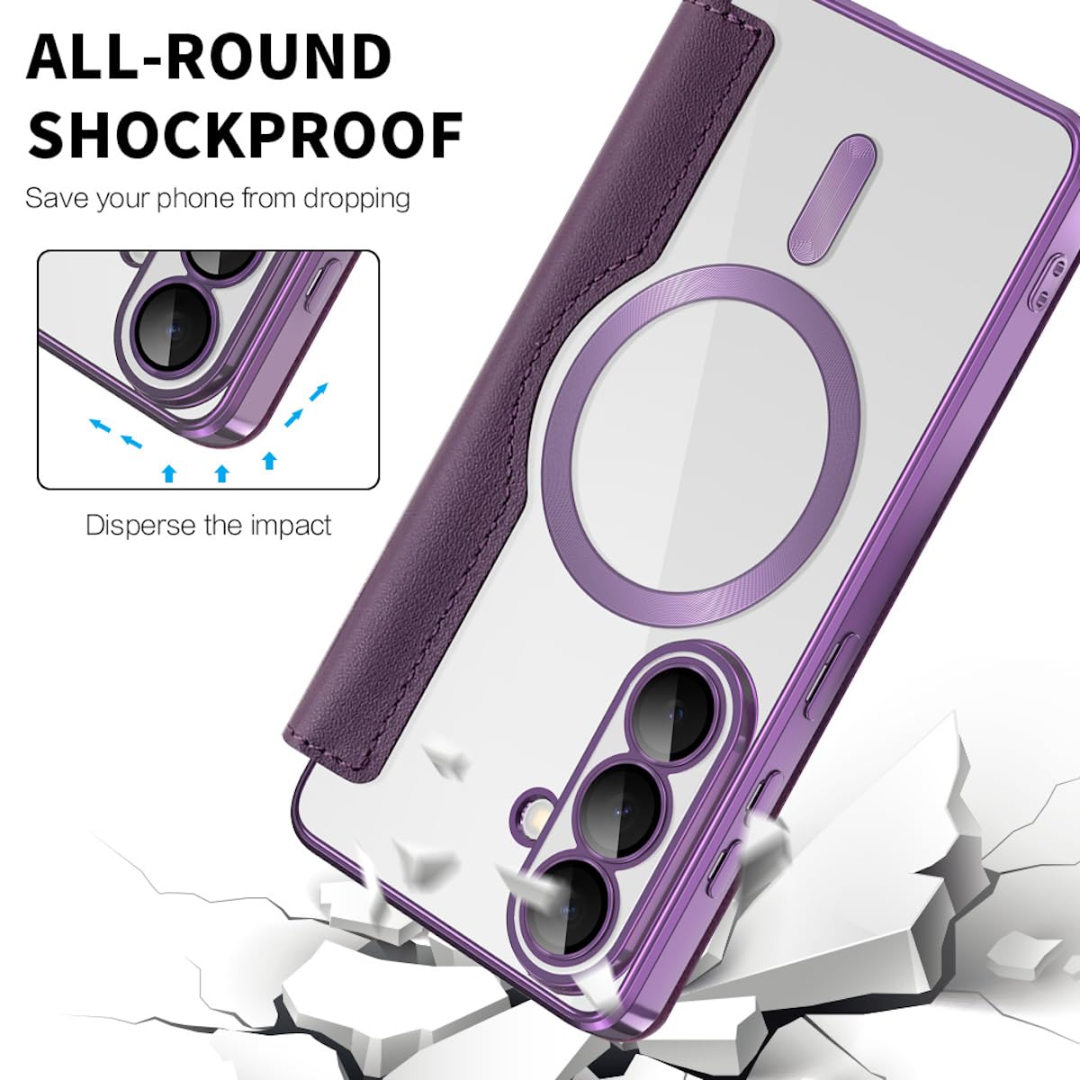 BOUNCE BACK Samsung Galaxy S26 Plus Case - Purple -8