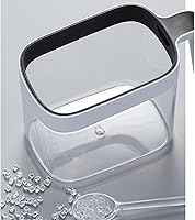 Vista 7 de Tarro de condimentos, contenedor de almacenamiento de condimentos, juego combinado de recipientes transparentes para condimentos, macetas