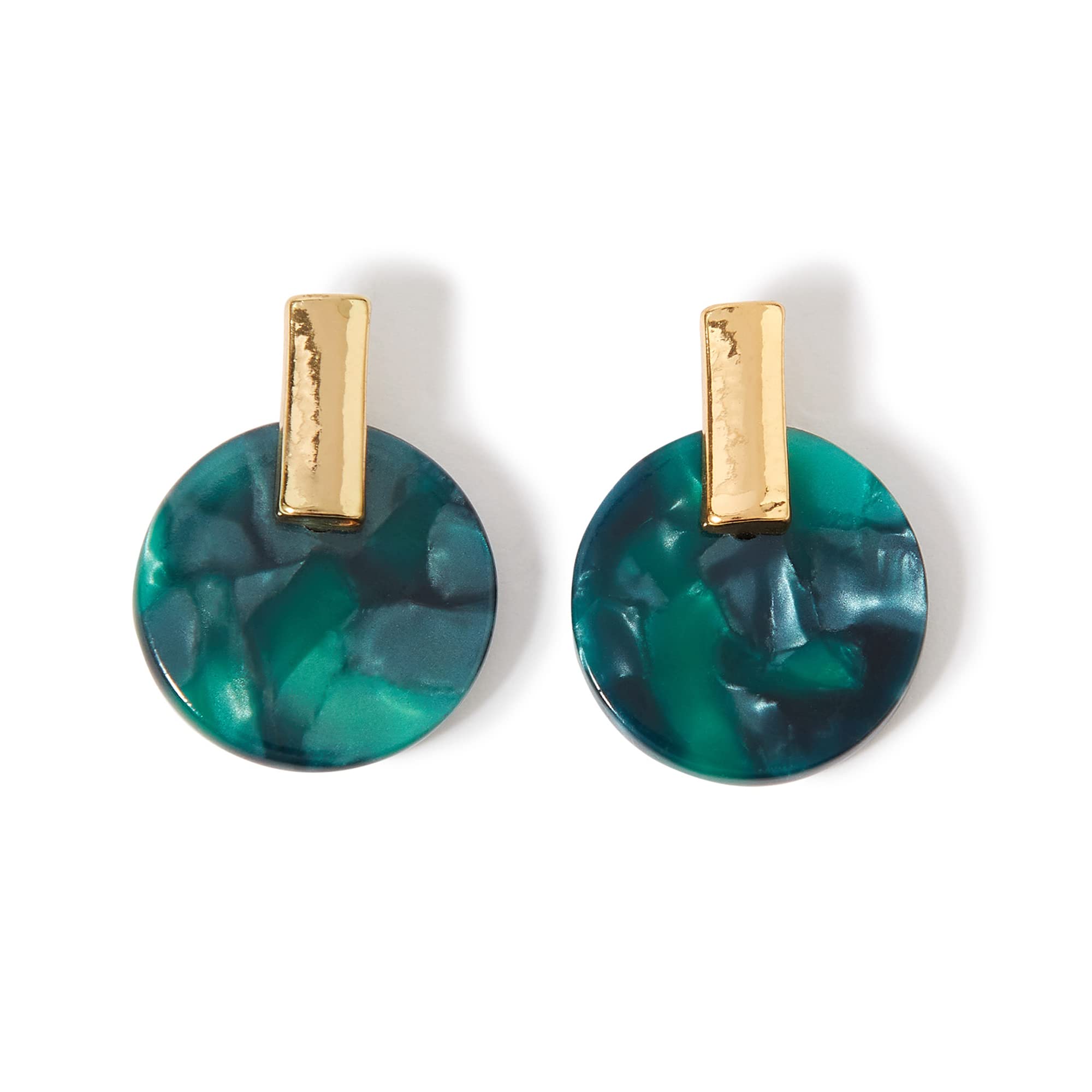 Accessorize London Womens Willow resin disc stud Earring (B0B569TFFR) Amazon Price History, Amazon Price Tracker