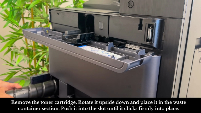 Watch Replace the toner and waste container in Kyocera 4003i,4004i