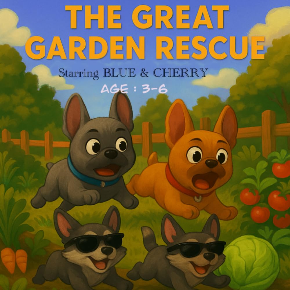 THE GREAT GARDEN RESCUE: Starring BLUE & CHERRY