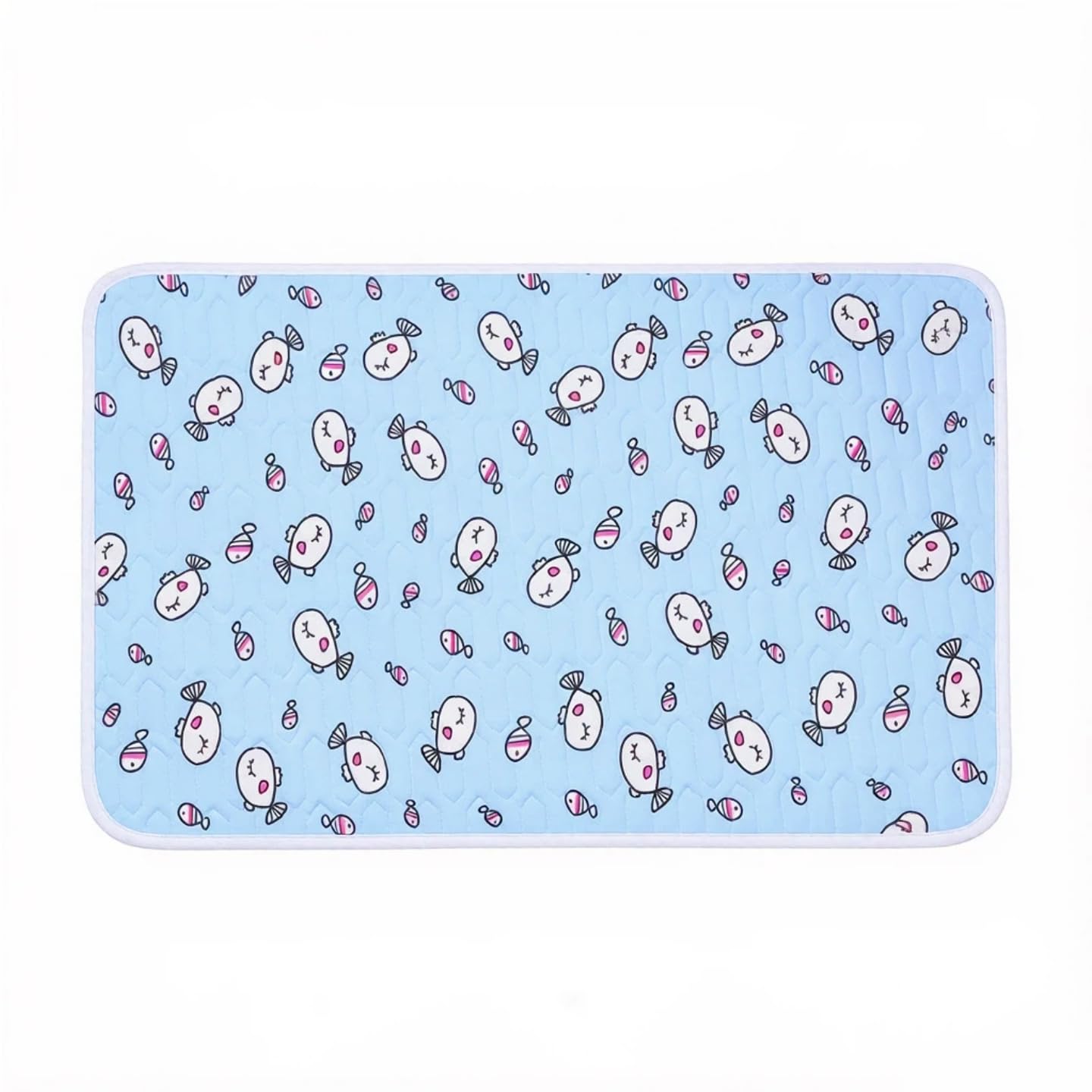 Dog Cooling Mat Ice Silk Self-Cooling Pet Pad Cool Bed Dogs Cats(70*50CM)