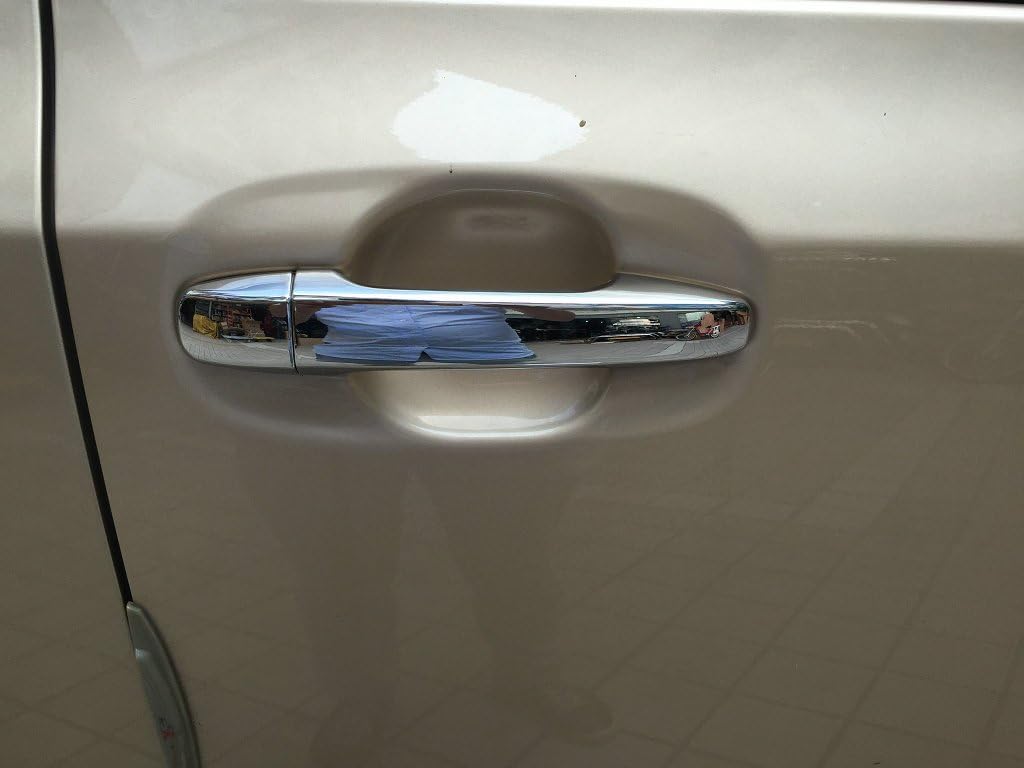 Kaitian 8pcs ABS Chrome ABS Side Door Handle Lamp Frame Cover Trim Molding Trim Molding Strip Decorative Emblems for Toyota Sienna 2011 2012 2013 2014 2015 2016 2017 2018 2019