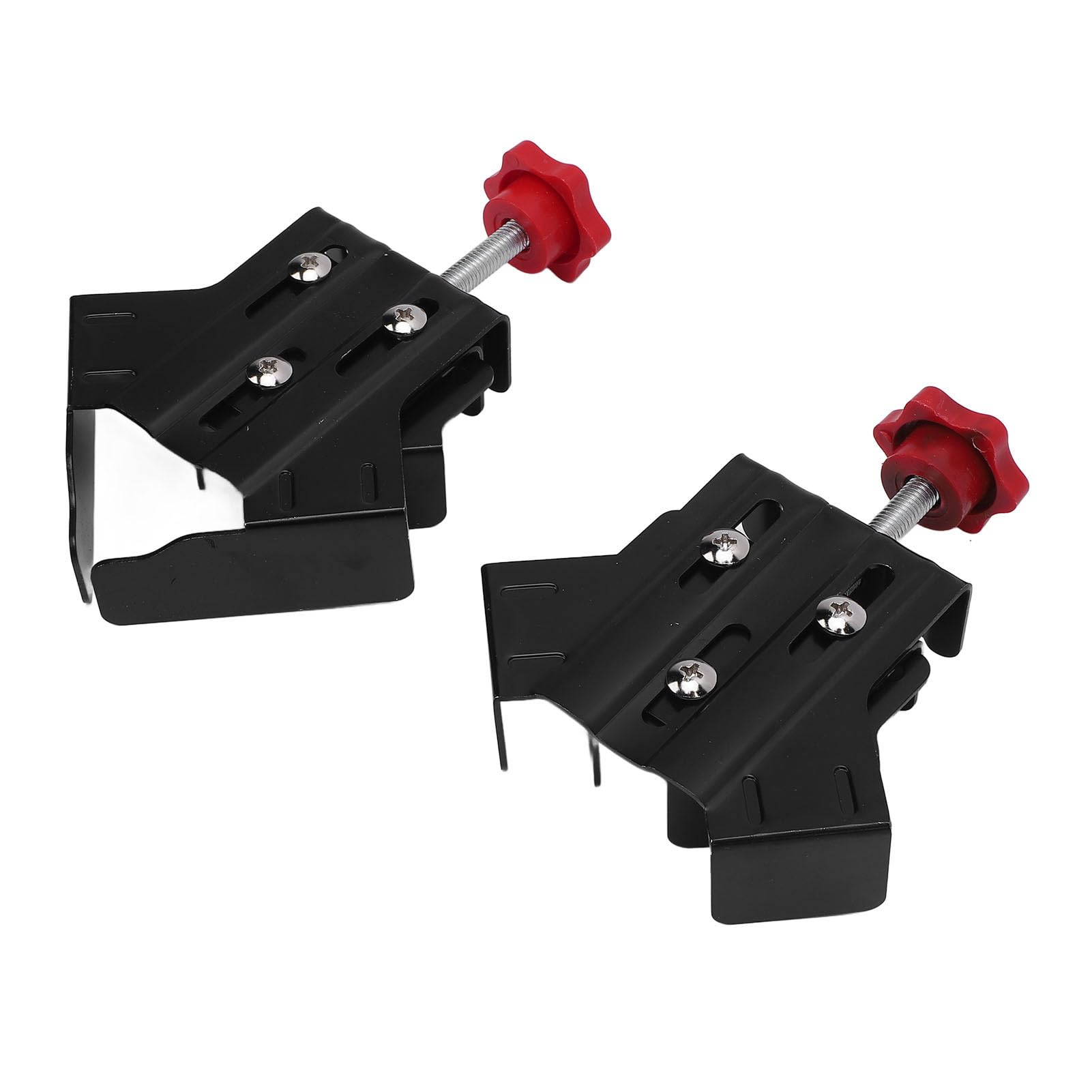 2Pcs Right Angle Corner Clamps, Multipurpose Woodworking 90 Degree Corner Clamps, Right Angle Clamp 90° Holder Fixer Tools (Open & Closed Type)