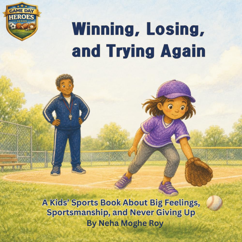 Winning, Losing, and Trying Again - A Kids' Sports Book About Big Feelings, Good Sportsmanship, and Never Giving Up: A Kids’ Sportsmanship Book About ... and Confidence (Game Day Heroes Series)