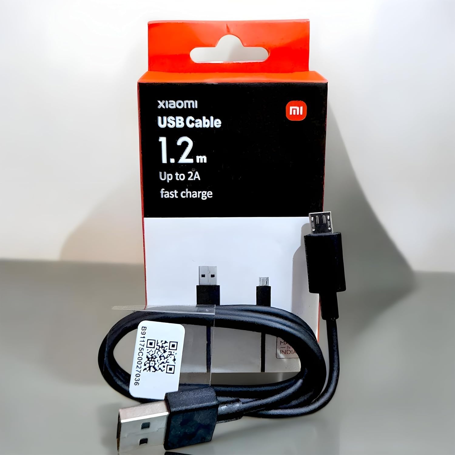 Fast Charging micro usb Cable Compatible for Redmi Mi Max Prime | Mi Note 5 Micro USB Data Cable | Quick Fast Charging Cable | High Speed Transfer Android V8 Cable (Black)