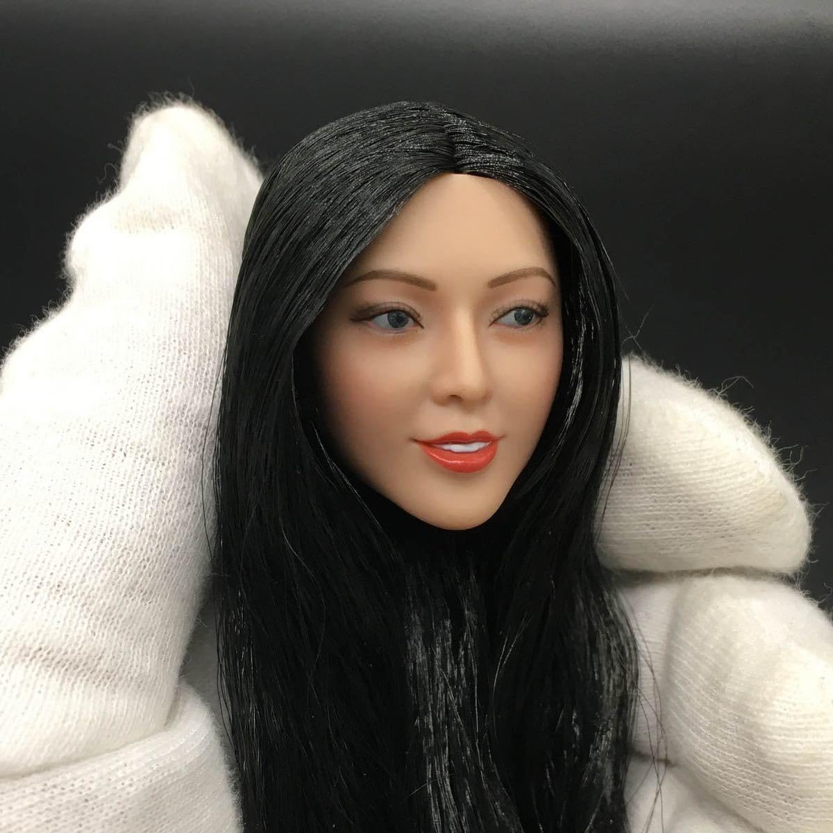Amazon | B117 16 フィギュア ヘッド 女性ヘッド 品 12インチドール 美