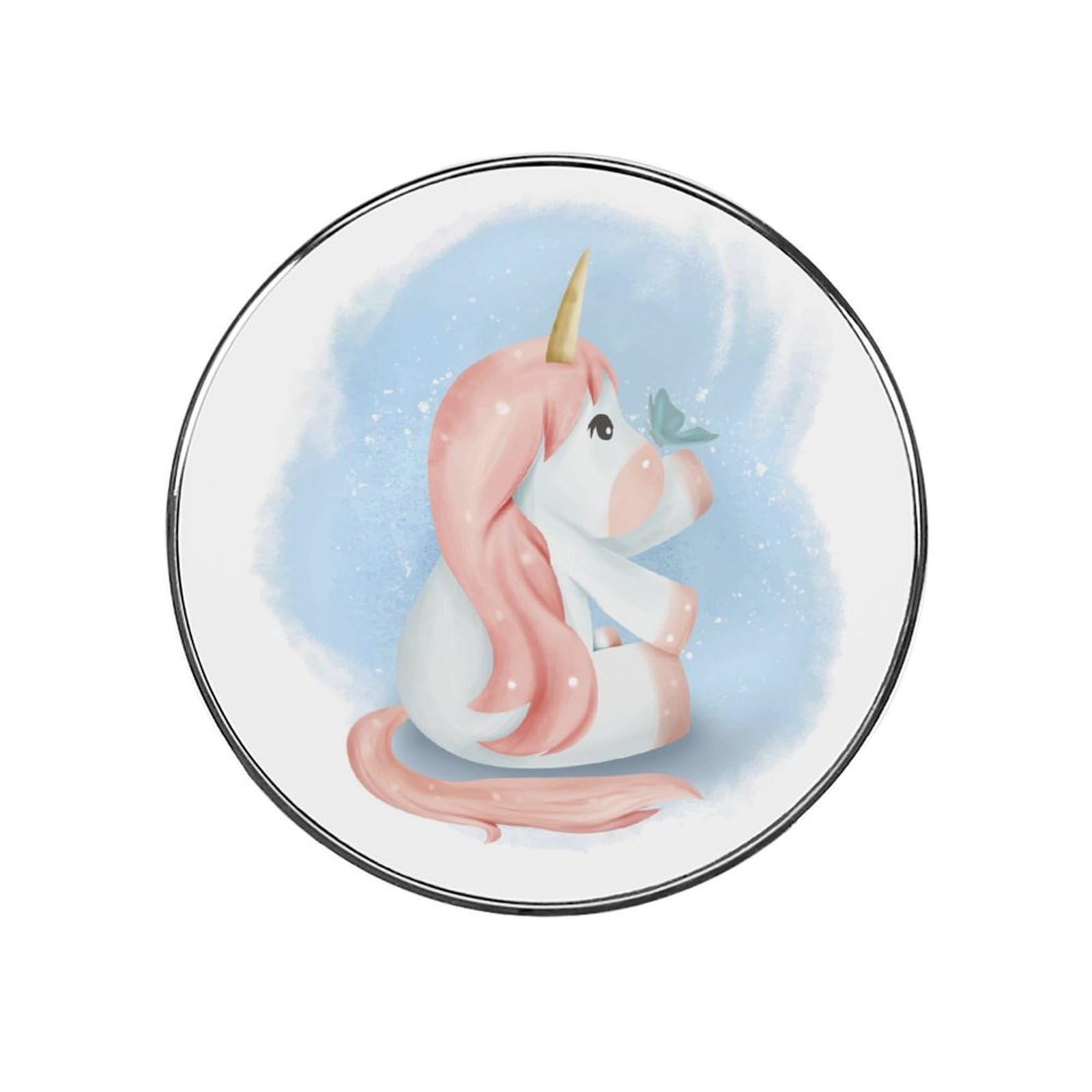 Unicorn Butterfly Alloy Fridge Magnet For Office Cabinet Refrigerator Whiteboard Photo
