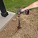 7Penn Garden Plant Flower Bulb Auger 2in x 24in Rapid Planter – Post or Umbrella Hole Digger for 3/8in Hex Drive Drill