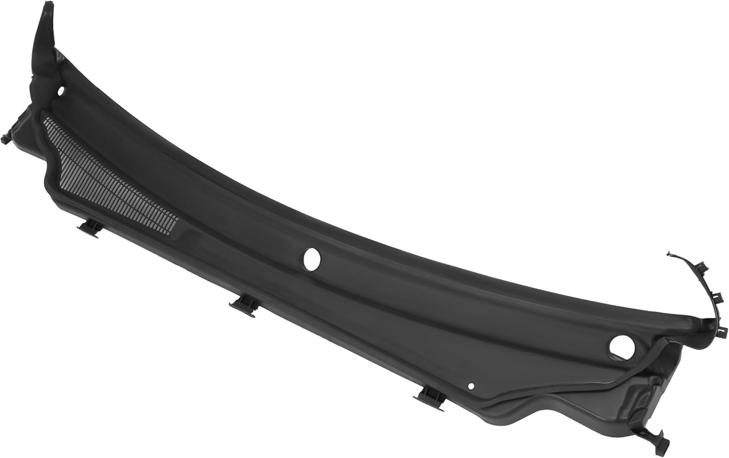 Windshield Wiper Cowl Panel Compatible with 2013-2015 Dodge Durango Replacement for 5182164AH Air Inlet Window Cover Cowl Vent Molding Grille Panel Hood Unfinished Black Plastic