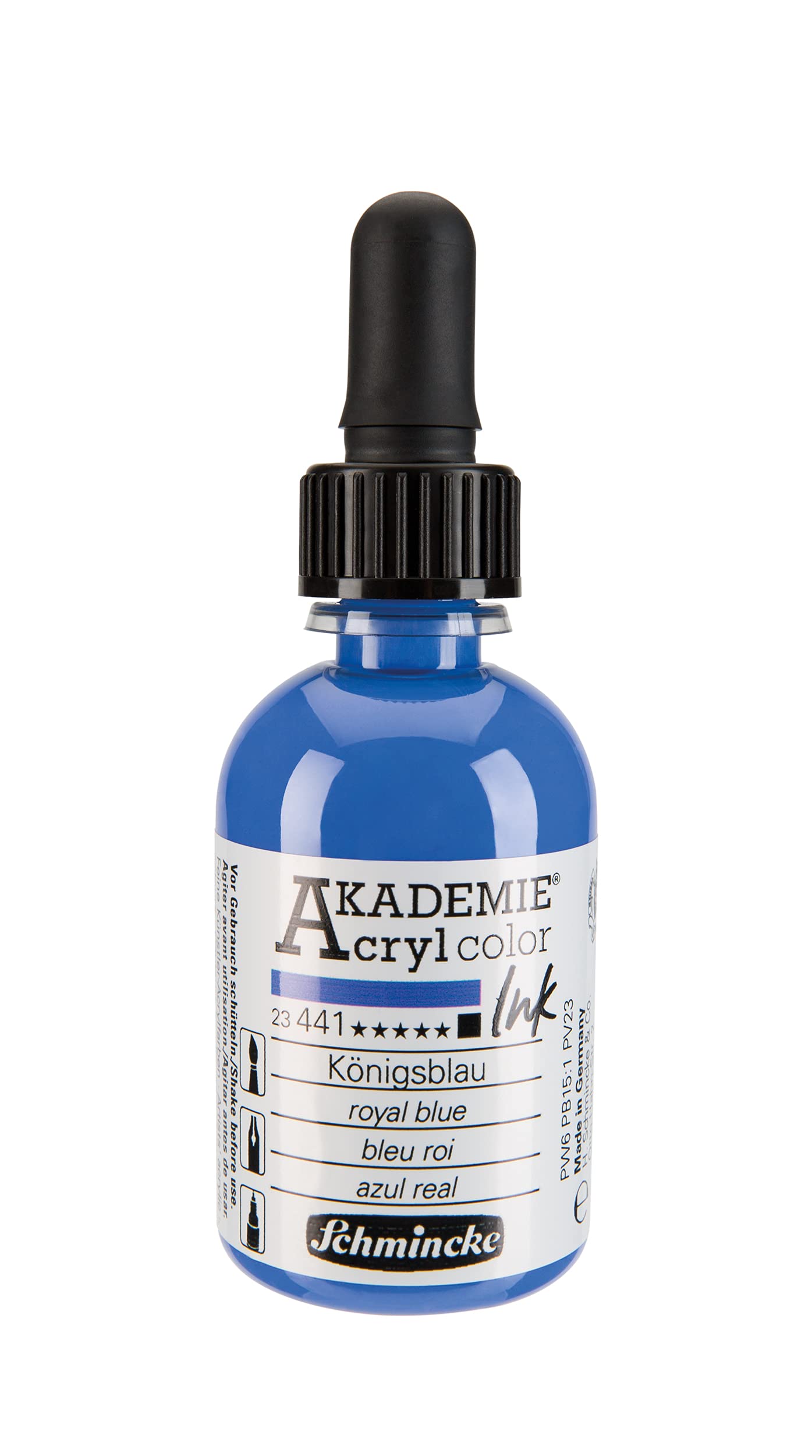 Schmincke Akademie Akrilik Mürekkep 50 ml 441 Royal Blue