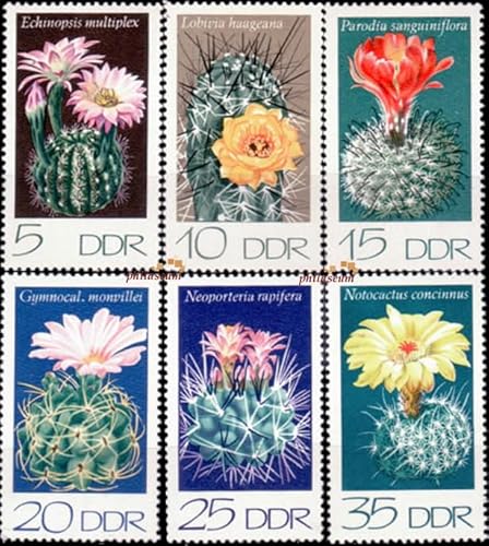 Philaseum 1_1922 DDR Kakteen Briefmarken, 1974